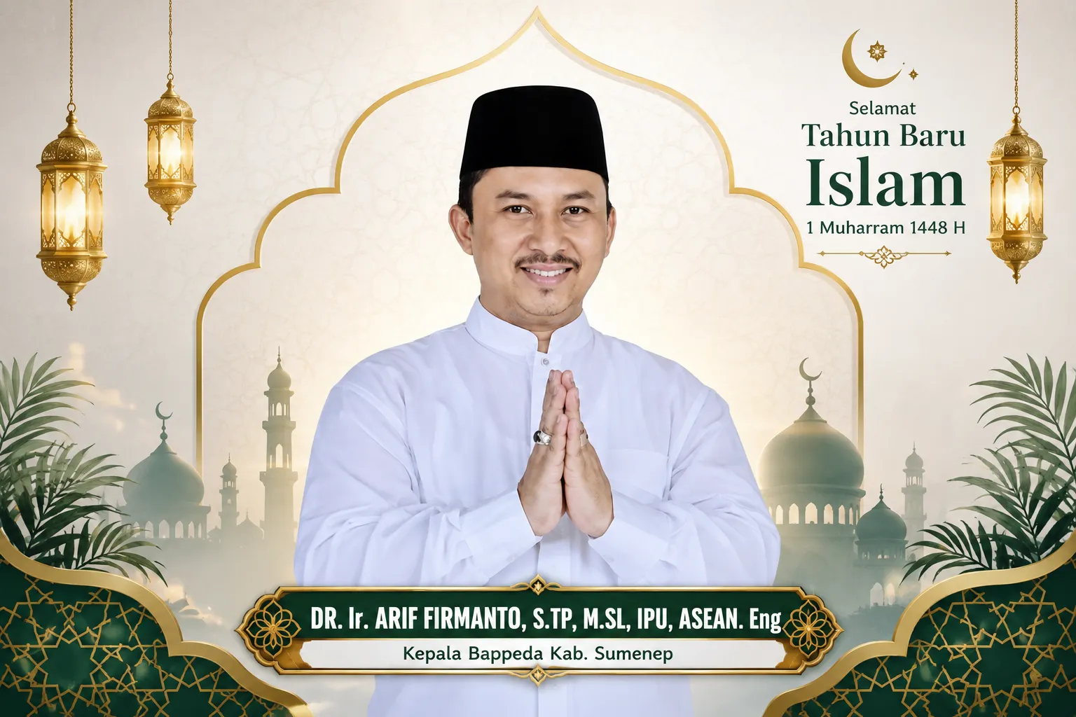Maknai 1 Muharram, Bappeda Sumenep Ajak Semua Pihak Bangun Budaya Inovasi