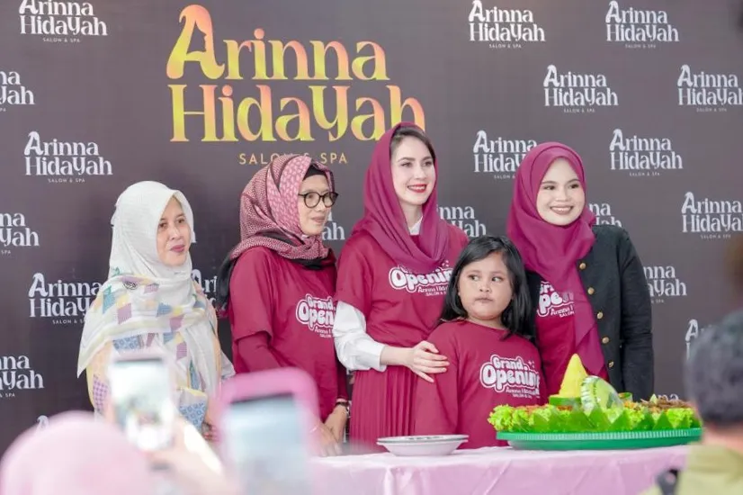 Arumi Bachsin Resmikan Arinna Hidayah Salon & SPA, Hadirkan Konsep Perawatan Modern
