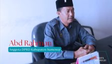 Abd Rahman, Sekretaris Komisi II dari Fraksi PDI Perjuangan DPRD Kabupaten Sumenep periode 2024-2029. Dijuluki Warga sebagai