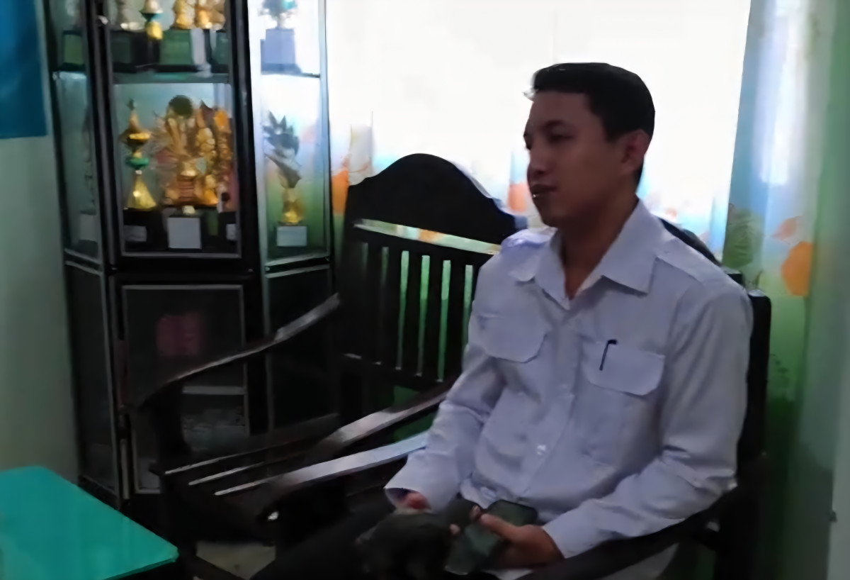 Kepala SPPG Dapur Alif Batuputih, Sumenep, Moh. Fawaid (Foto: Istimewa/doc.estoria)