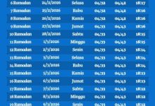 INFOGRAFIS: Jadwal Imsak dan Buka Puasa Ramadan 2026 DKI Jakarta