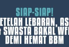 ILUSTRASI. Kebijakan WFH bagi ASN dan sektor swasta yang direncanakan mulai berlaku pasca Lebaran 2026 sebagai upaya efisiensi dan penghematan BBM. (istimewa/redaksi/estoria)