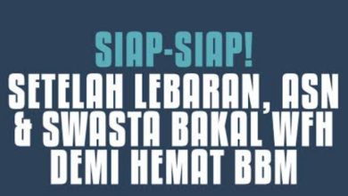 ILUSTRASI. Kebijakan WFH bagi ASN dan sektor swasta yang direncanakan mulai berlaku pasca Lebaran 2026 sebagai upaya efisiensi dan penghematan BBM. (istimewa/redaksi/estoria)