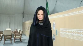 Robot 69 Bahasa Hadir di Haji 2026. (Sumber Foto: Istimewa)
