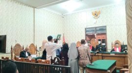 Potret Sidang pemeriksaan saksi di Pengadilan Negeri (PN) Sumenep, pada Senin (04/05/2026). (Sumber Foto: Istimewa)