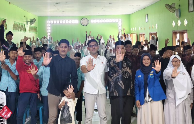 Potret sosialisasi pencegahan kekerasan di Aula MA Raudlah Najiyah Lengkong, Bragung, Rabu (13/05/2026). (Sumber Foto: Istimewa)