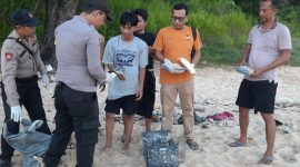 Potret 27,83 kilogram (kg) barang yang diduga narkotika jenis kokain ditemukan di pesisir Pantai Pasir Putih Kahuripan, Desa Gedugan, Kecamatan Giligenting, Kabupaten Sumenep, Jawa Timur pada Senin, 13 April 2026, sore. (Sumber Foto: Humas Polres Sumenep)